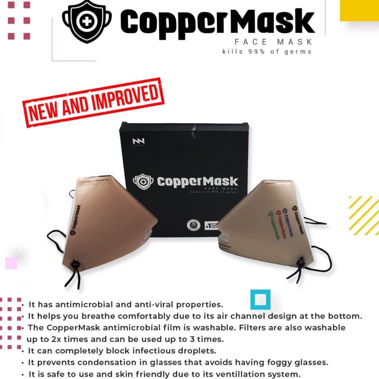 Copper mask