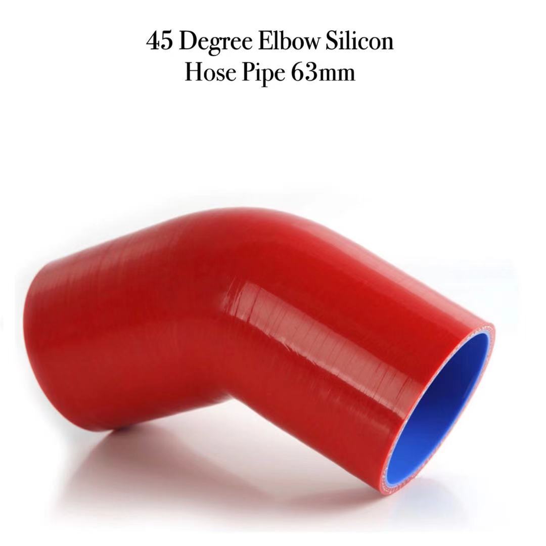 Silicone Hose 45 Degree Elbow Reducer