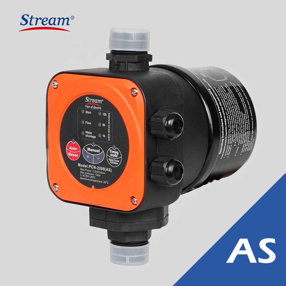 Stream HYDROCALL Smart Electronic Pump Automatic Pressure Control Switch Pressure Gauge Garden