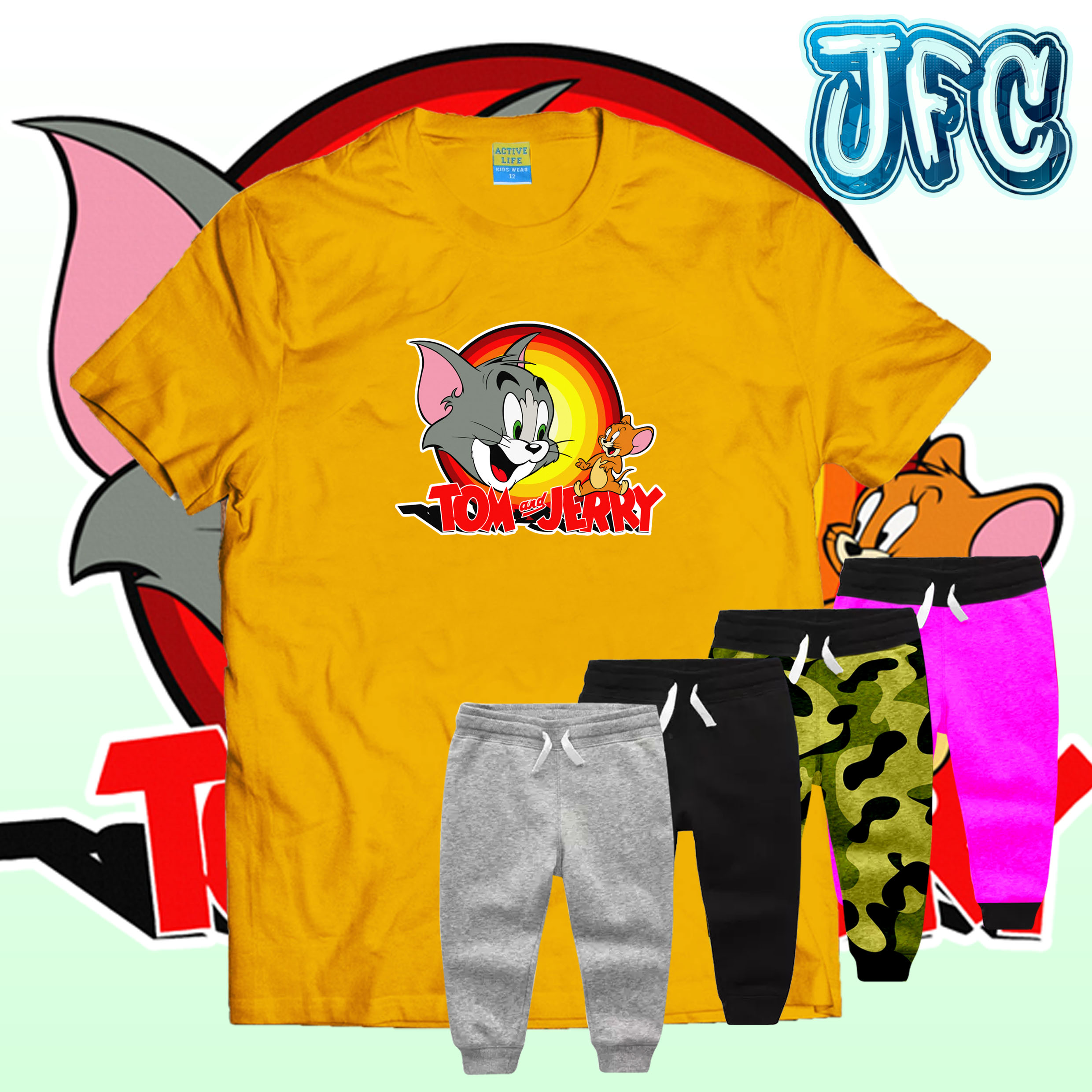 TOM AND JERRY KIDS TERNO COTTON Lazada PH