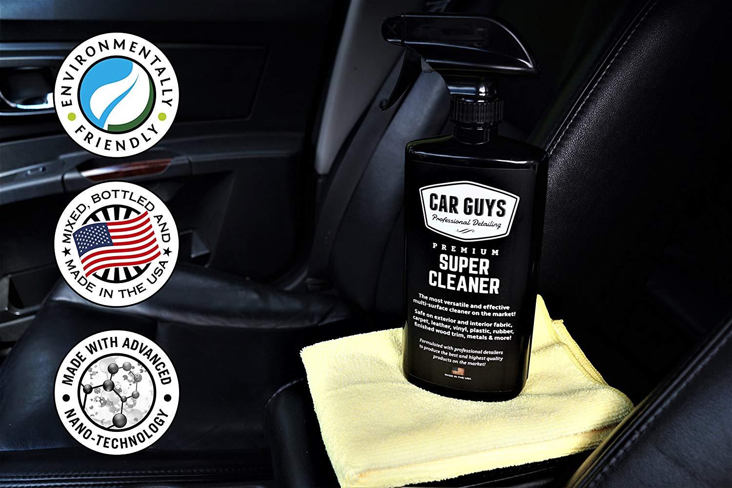 Car Guys Super Cleaner Effective All Purpose Cleaner Best for Leather
