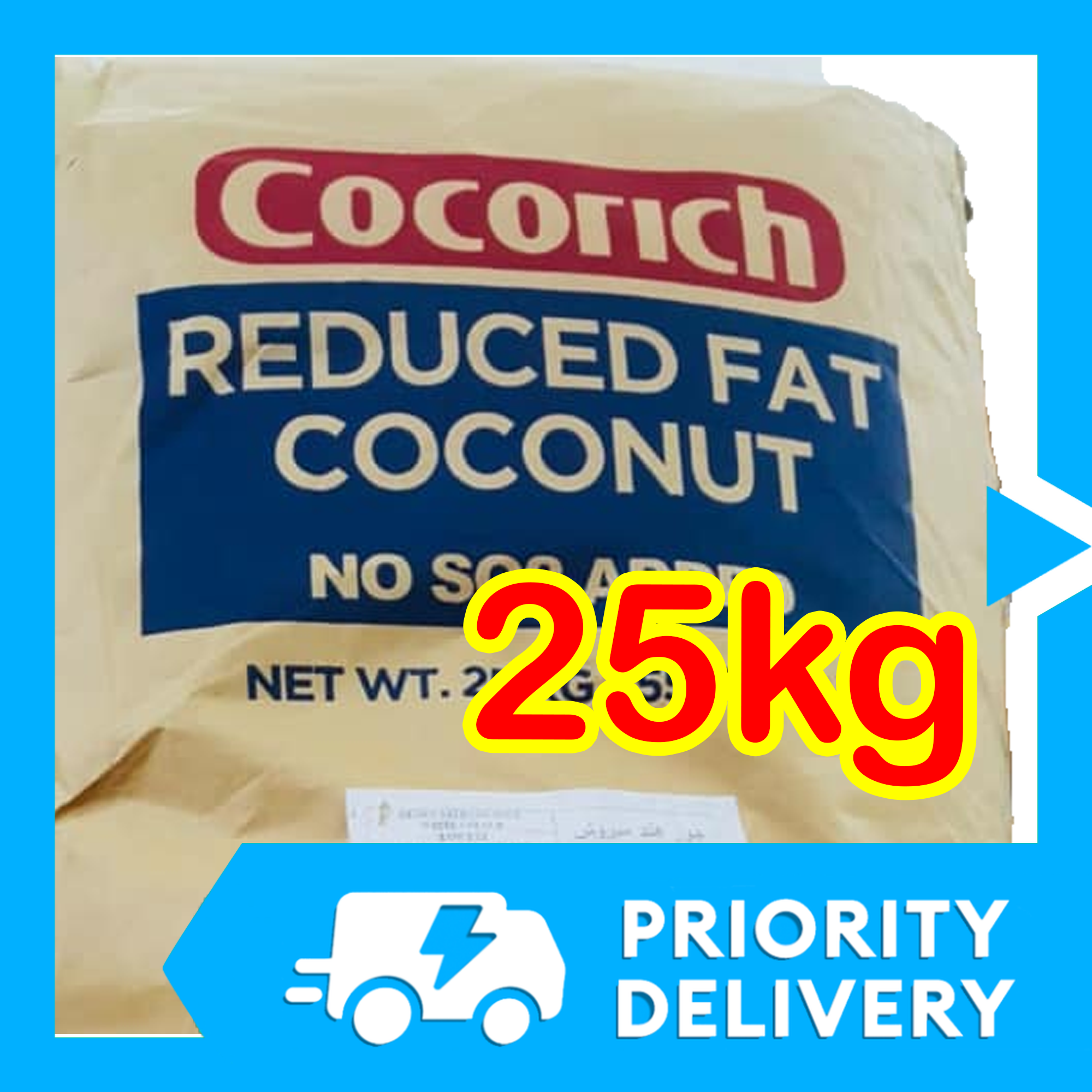 25kg Cocorich DESSICATED COCONUT (Philippine Made) EXPORT QUALITY for