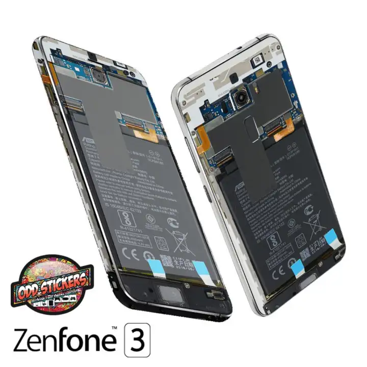 Oddstickers For Asus Zenfone 5 2018 Pvc Skin Wrap Sticker Cover Full Lazada Ph