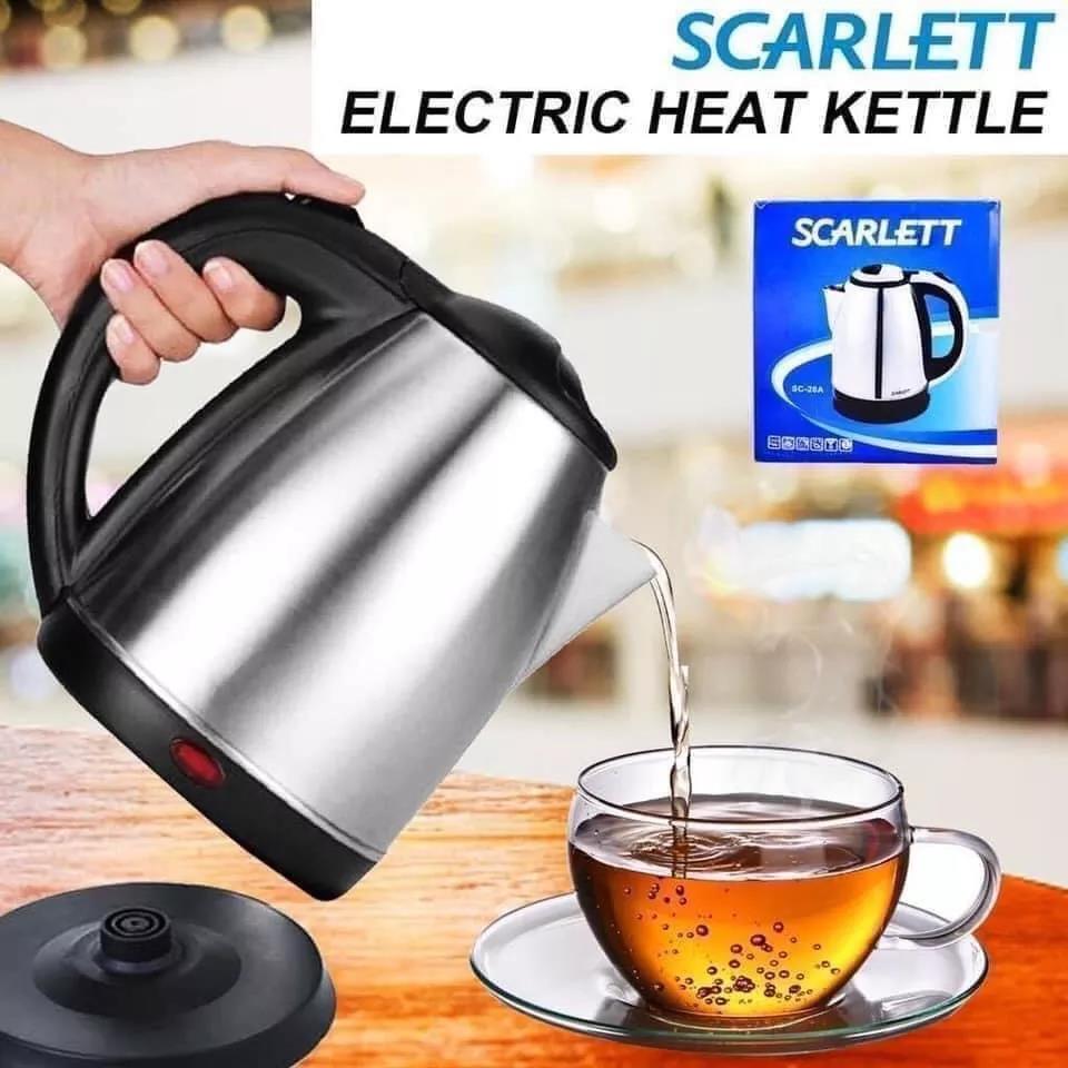 New (Pink)Electric Tea Kettle 2L Fast Heating Water Boiler