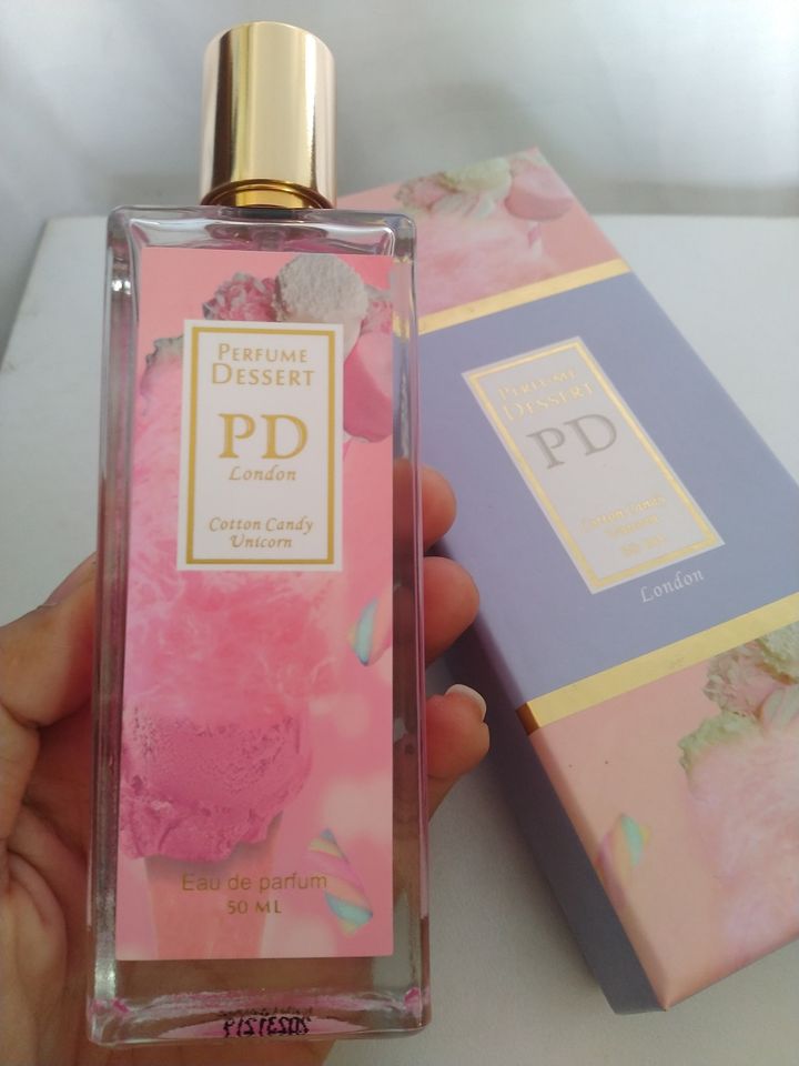 cotton candy perfume dessert