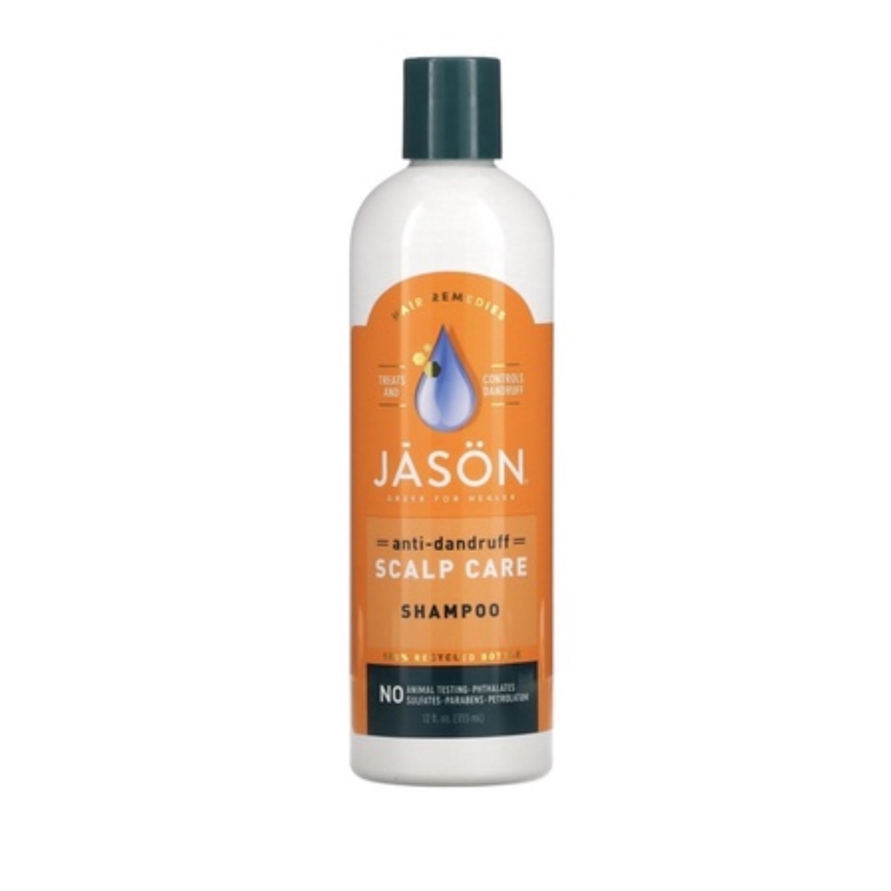 Jason Natural Dandruff Relief Treatment Shampoo 12 fl oz (355 ml