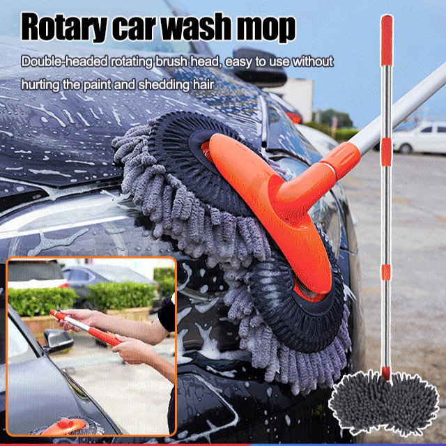 rotary car wash mop