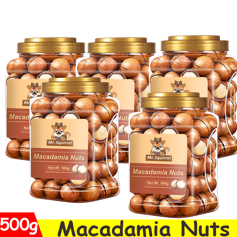 Mr.Squirrel Macadamia Nuts Healthy Food Rich Nutrition Glunten Free
