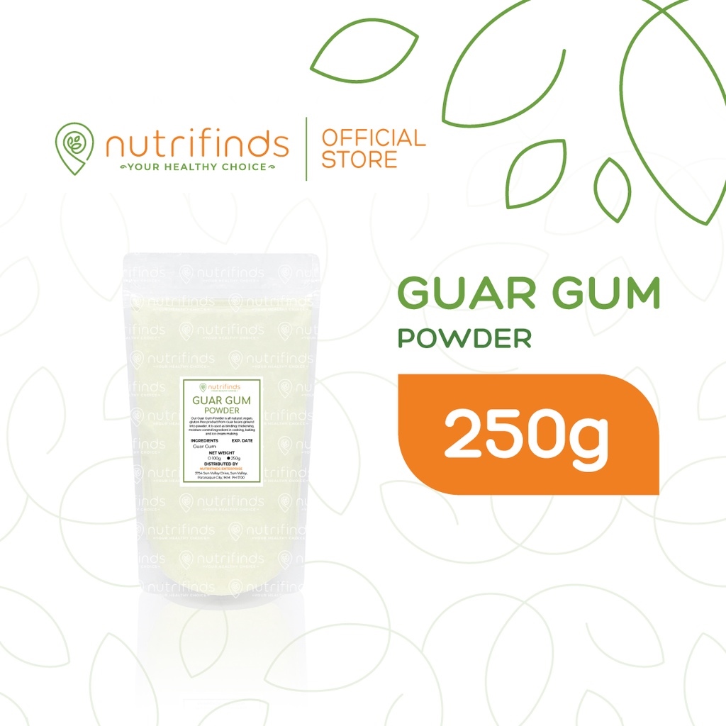 Nutrifinds® Guar Gum (Food Grade) RETAIL Lazada PH