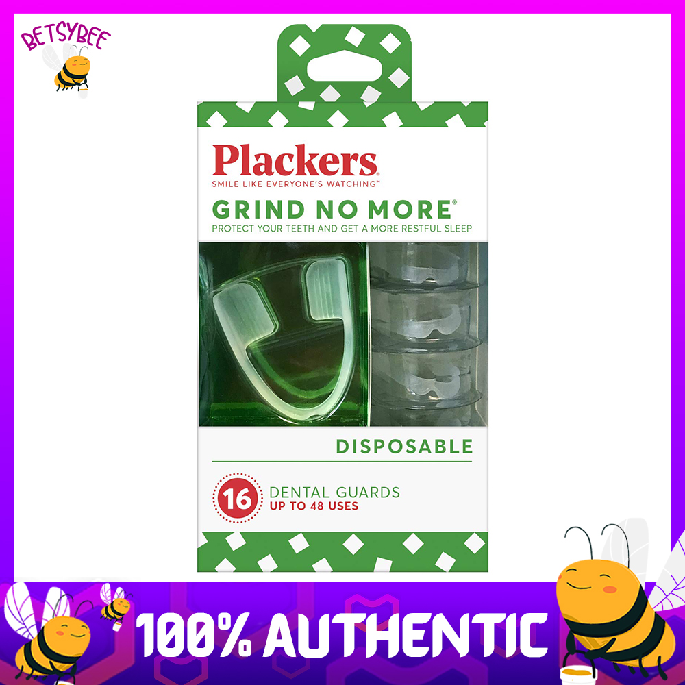 Plackers Grind No More Disposable Dental Guards for Teeth Grinding 16