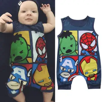 sleeveless romper baby