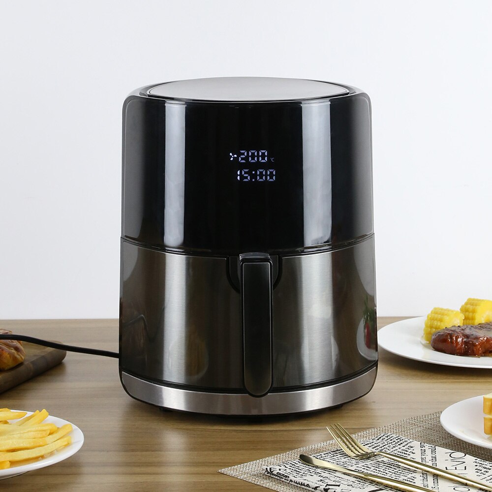 ELPIS 5L Air Fryer Without Oil Smart Digital Touchscreen Airfryer BPA
