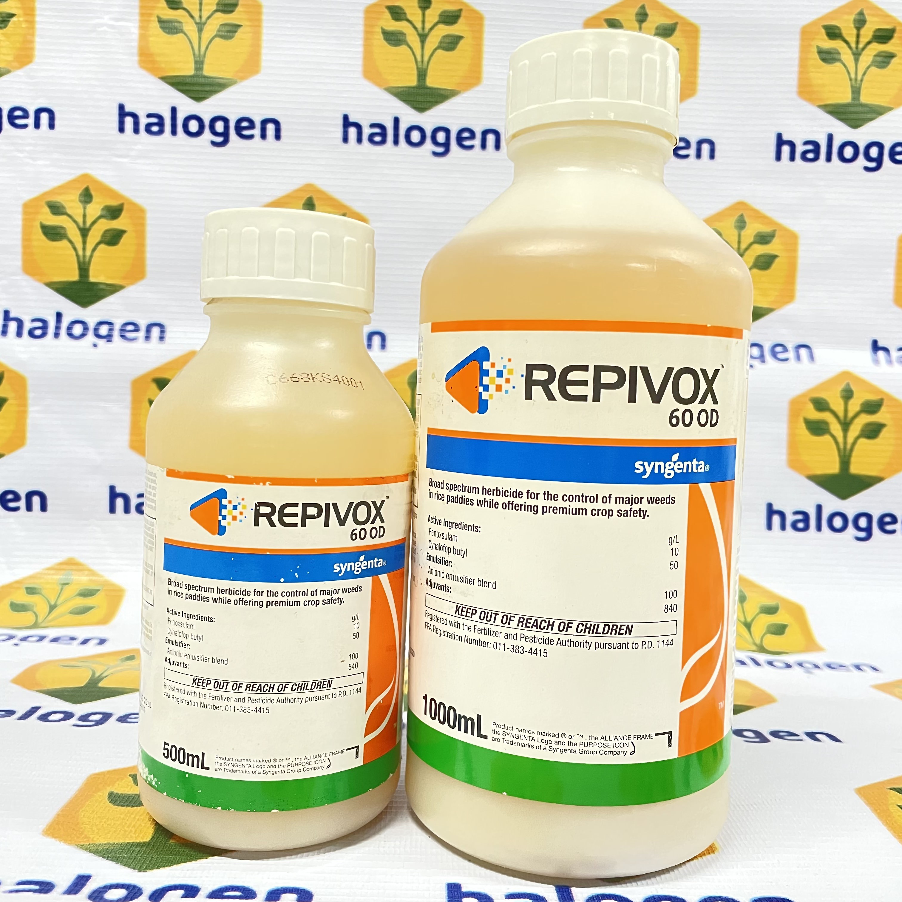 REPIVOX SELECTIVE SYSTEMIC POSTEMERGENT HERBICIDE FOR RICE (821 DAS