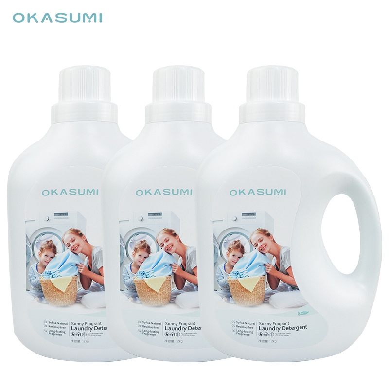 Okasumi 2kg Washing liquid Laundry Detergent 5 in1 Perfume