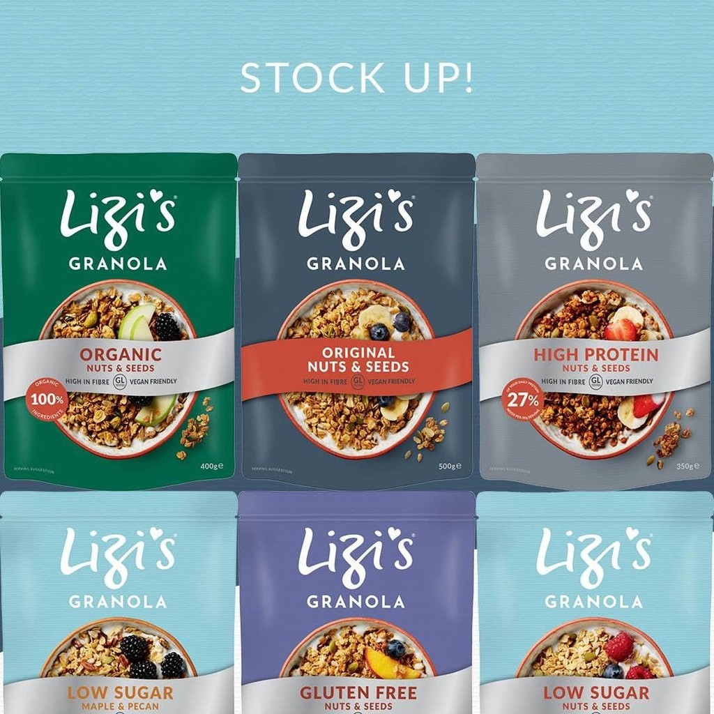 Lizi's Granola High Protein 350g (Vegan High in Fiber) Lazada PH