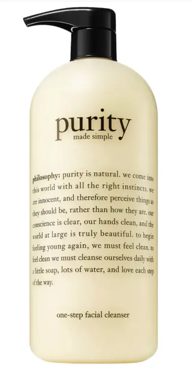 purity makeup remover
