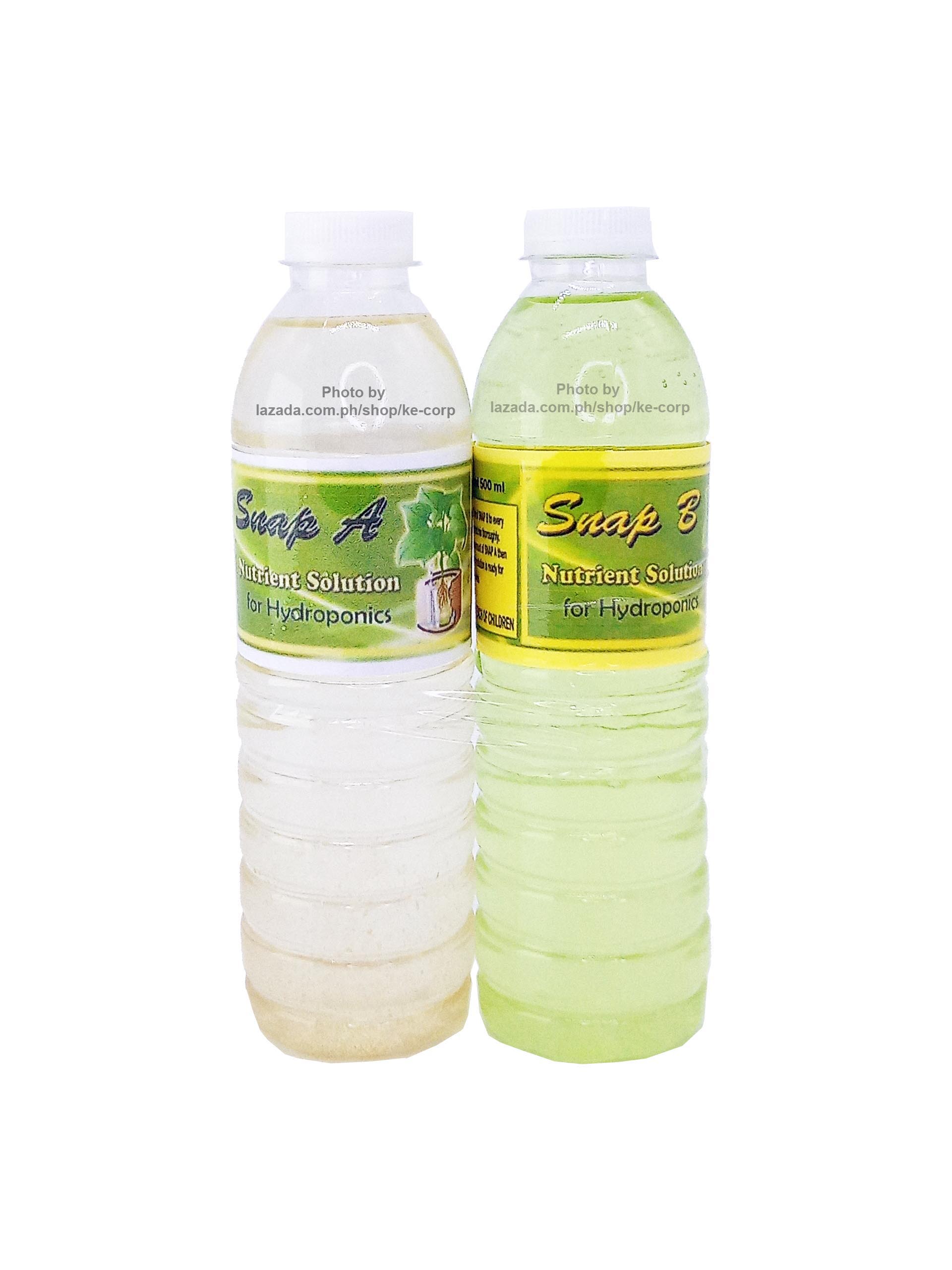 Snap Hydroponics Nutrient Solution 500ml Set Fertilizer Lazada Ph