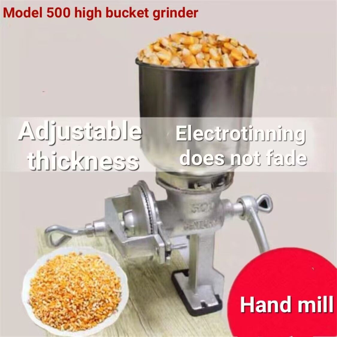 Heavy Duty Wet & Dry Mill/PANG GILING Corn, Rice, Coffee, Beans