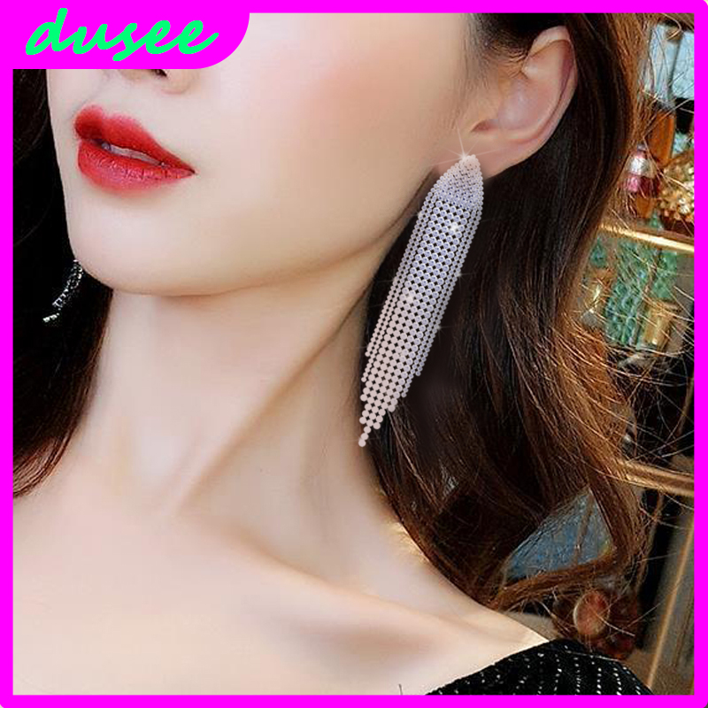 Share more than 156 long dangle sparkle earrings best 