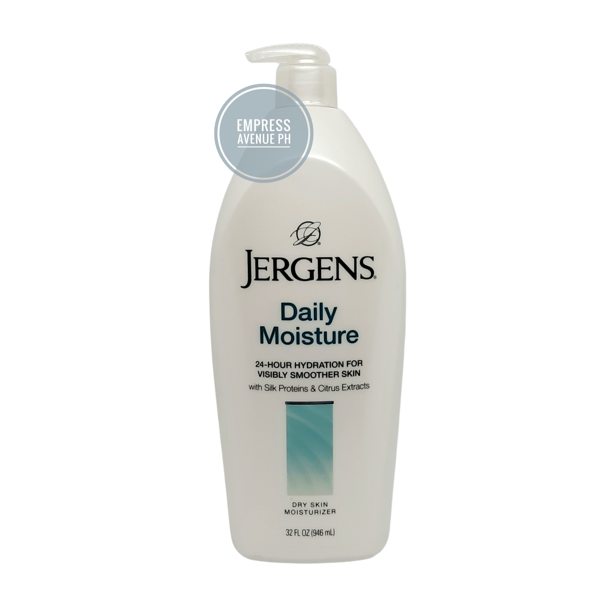 Jergens Daily Moisture Lotion with Silk Proteins & Citrus Extracts for Dry Skin 946ml Lazada PH