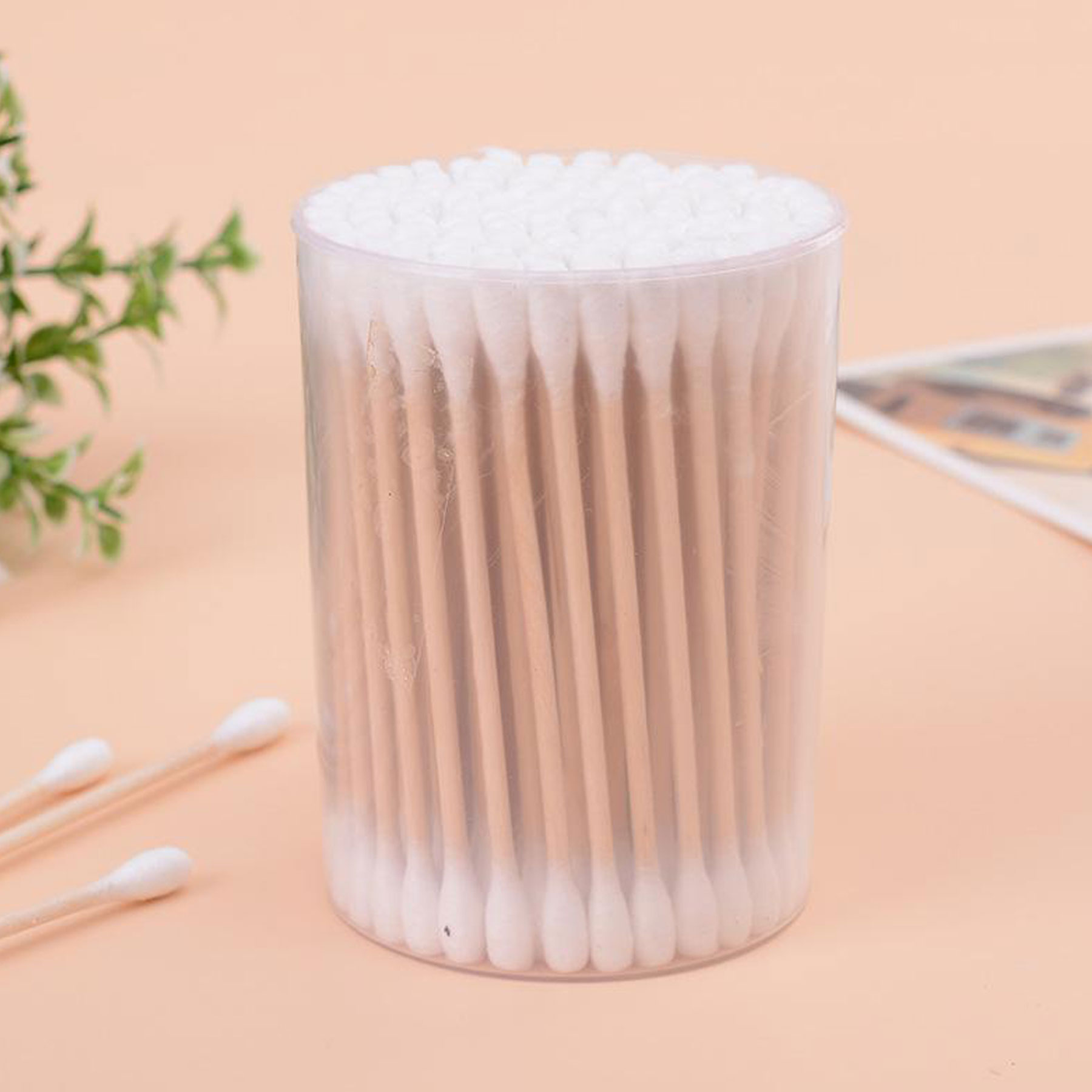 Double Tipped Wooden Cotton Buds Sticks Lazada PH