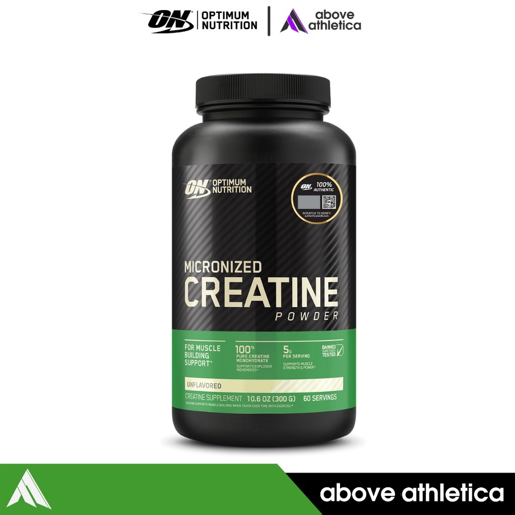 Optimum Nutrition Micronized Creatine Monohydrate Powder 150g 30 