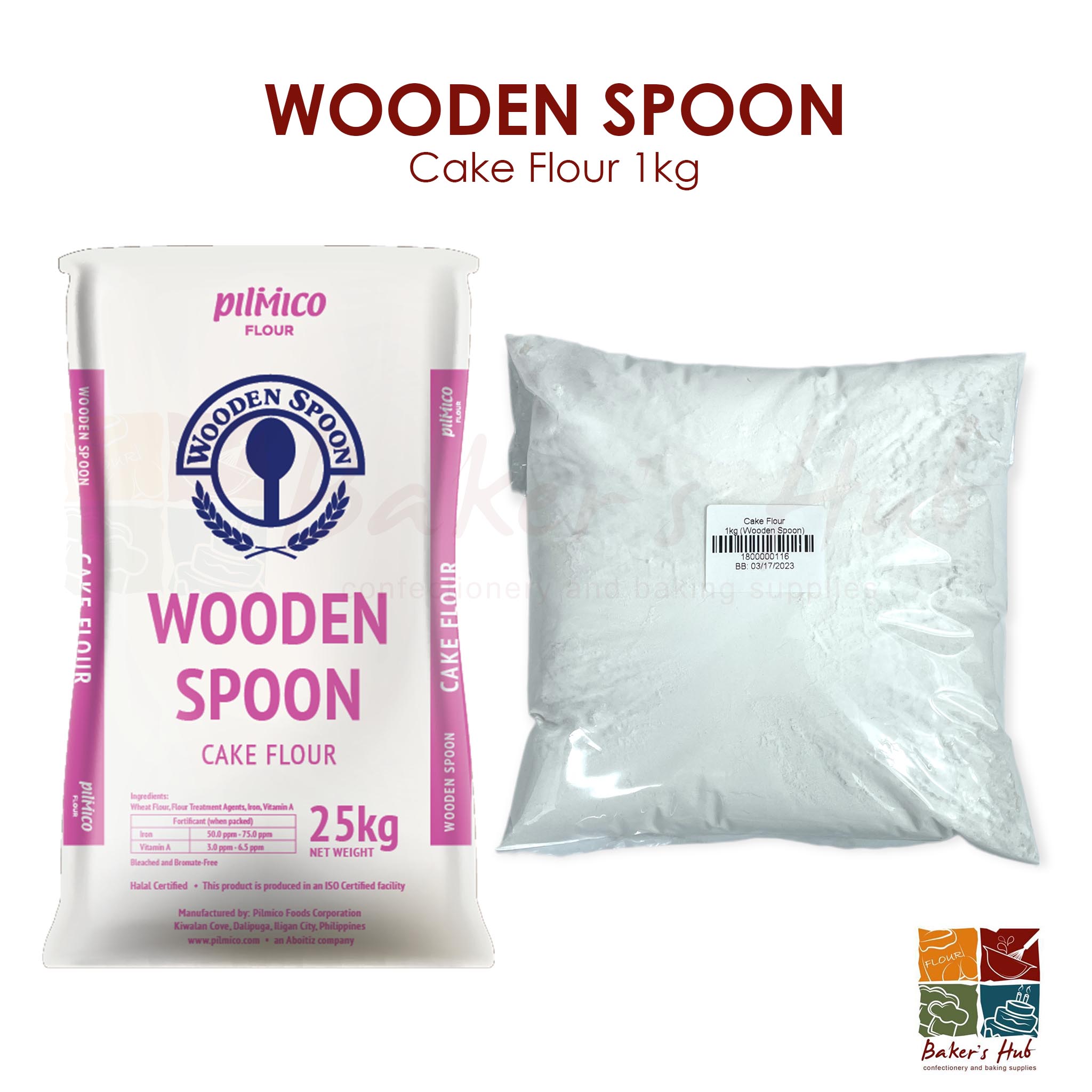 Wooden Spoon Cake Flour 1 Kilo | Lazada PH