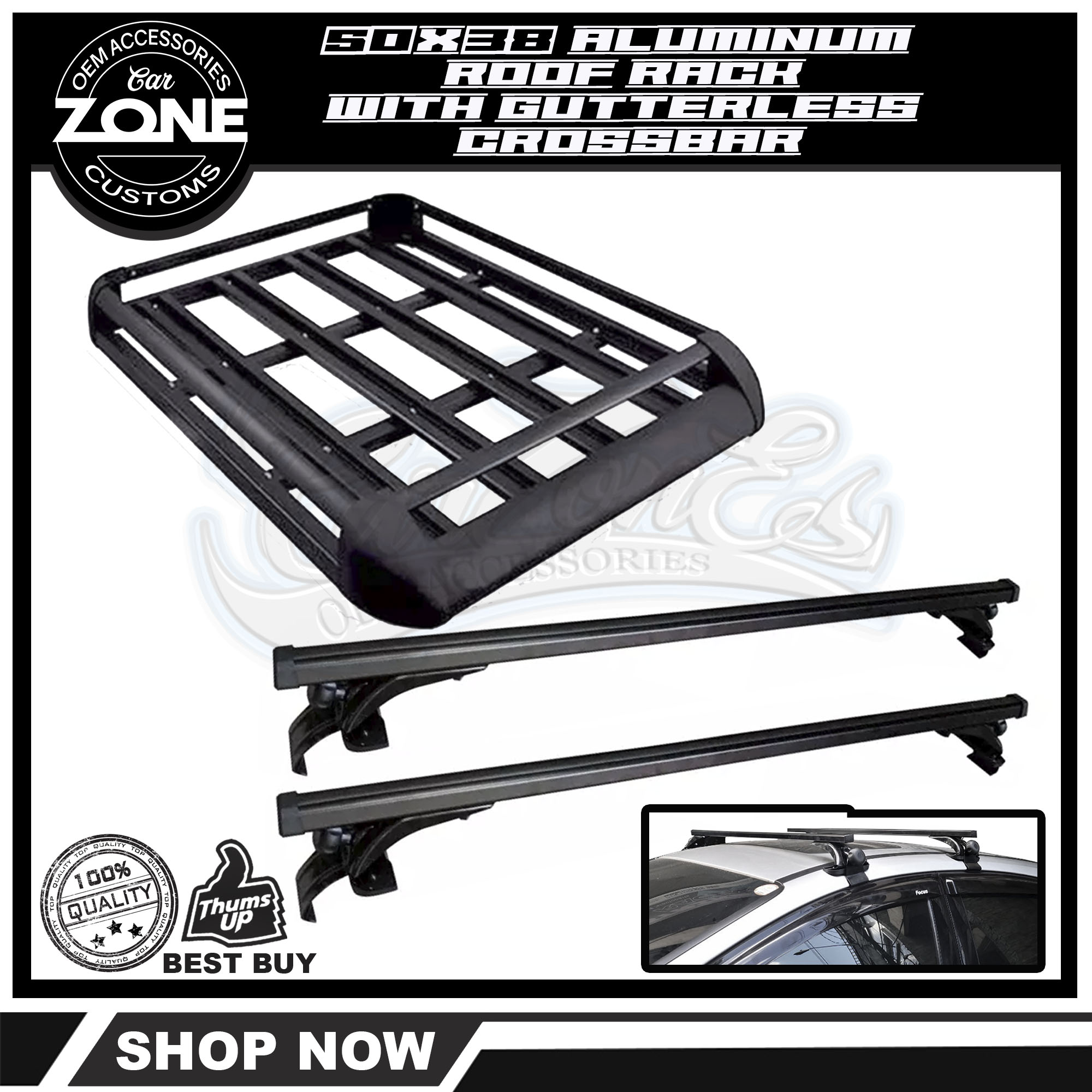 Mitsubishi Xpander Universal Aluminum Roof Rack / Roof Rack Top Load