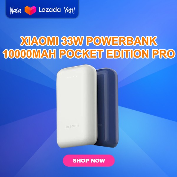 Xiaomi 33W Power Bank 10000mAh Pocket Ed Pro Midnight Blue
