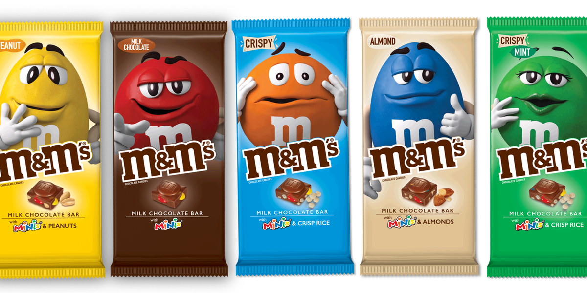 M&M's Crispy Milk Chocolate Bar (150g)