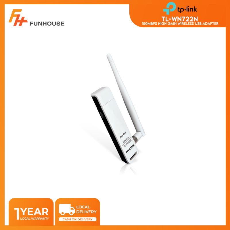 TL-WN722N, 150Mbps High Gain Wireless USB Adapter