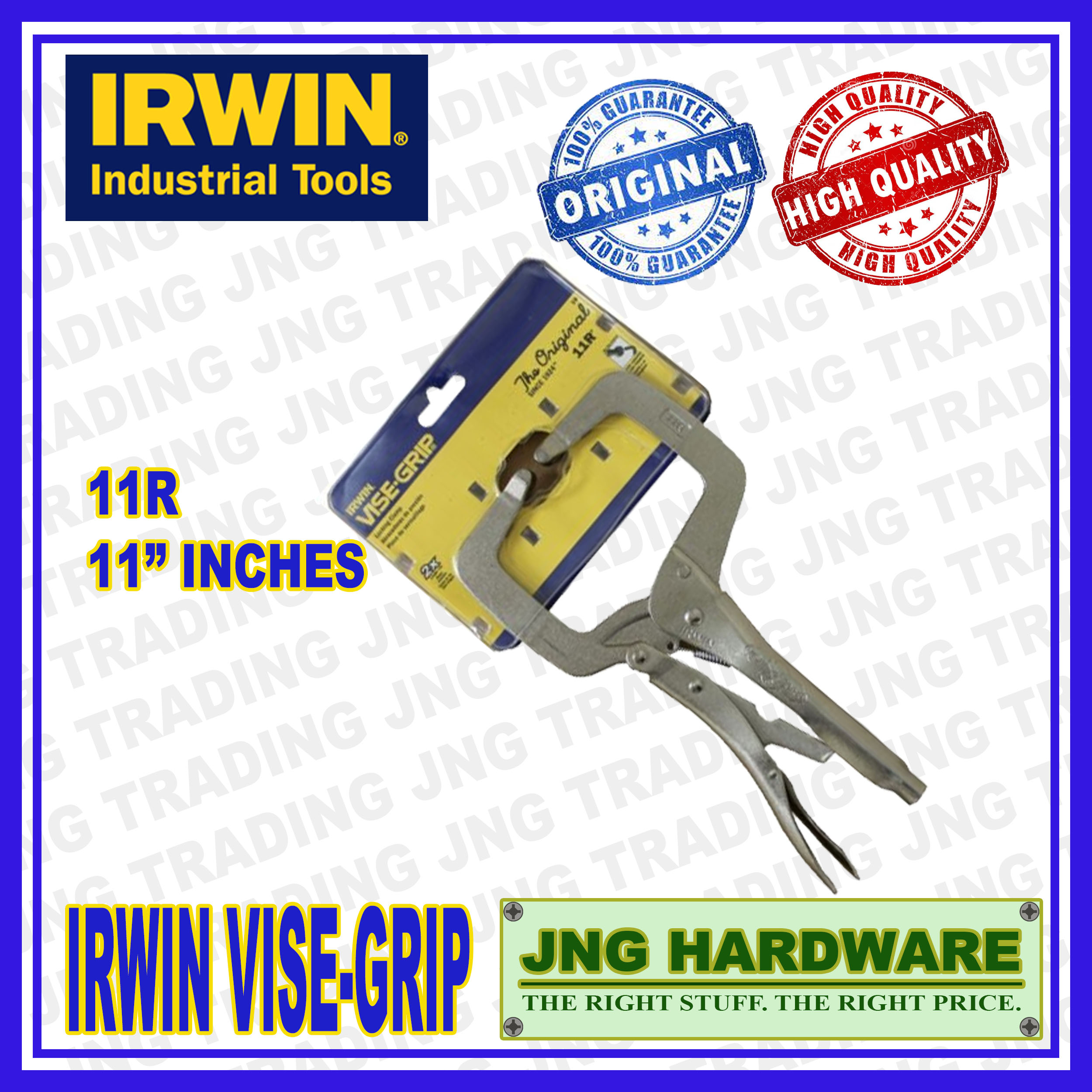 IRWIN ORIGINAL VISE GRIP 8R,11R,18R Lazada PH