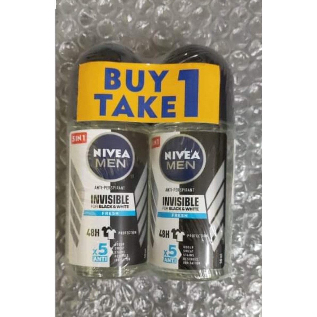 Nivea deo rollon or spray buy1take1 Lazada PH