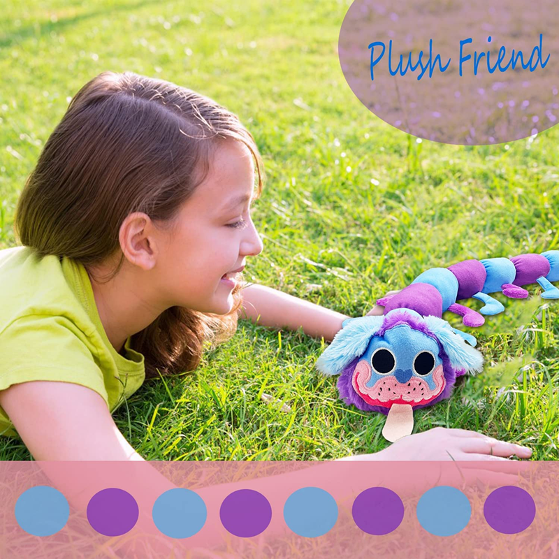 60cm Poppy Playtime PJ Pug A Pillar Plush Toy Purple Soft Doll Kids Gifts  on OnBuy
