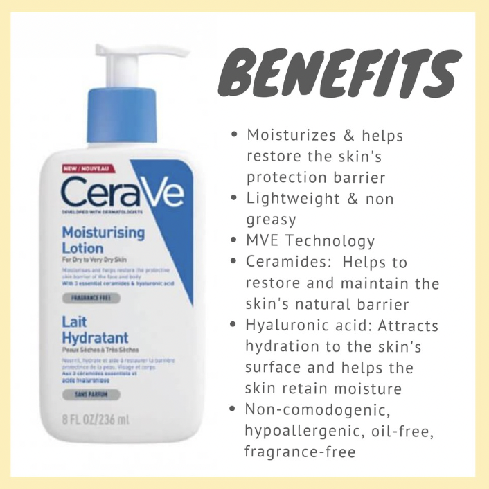 CeraVe Facial Cleansers / Moisturizing Lotion / SA Smoothing