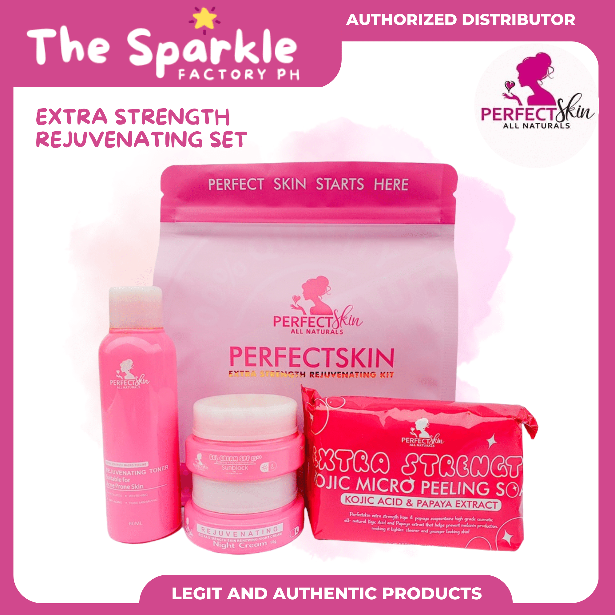 Authentic Perfect Skin Extra Strength Rejuvenating Set | Lazada PH