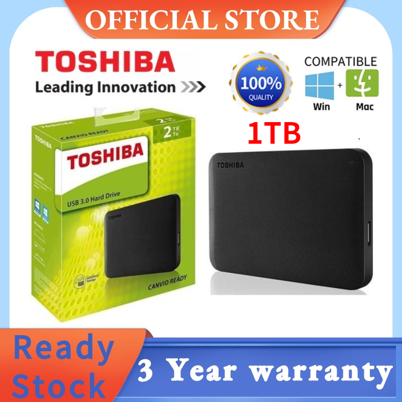 Forestående Forblive korrekt Toshiba Canvio Basics (new) 1TB 2TB USB 3.0 Portable External Hard Drive，Super  Speed Slim Storage | Lazada PH