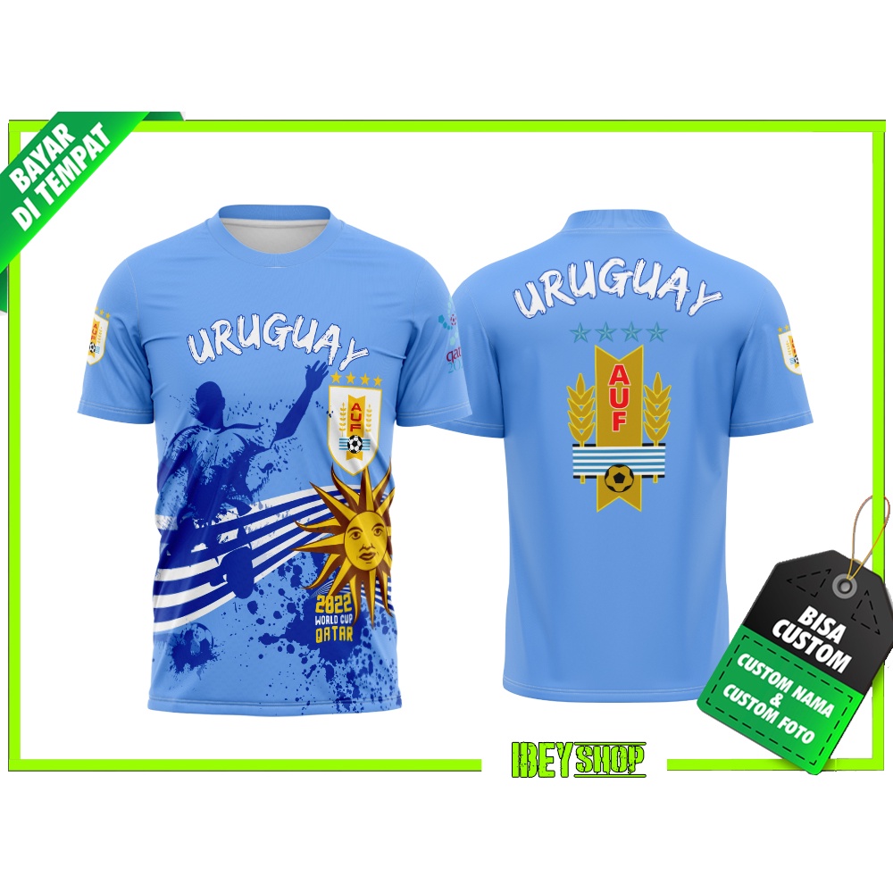 Uruguay Jersey Shirt World Cup 2022 Fullprint Sublime Custom Lazada PH