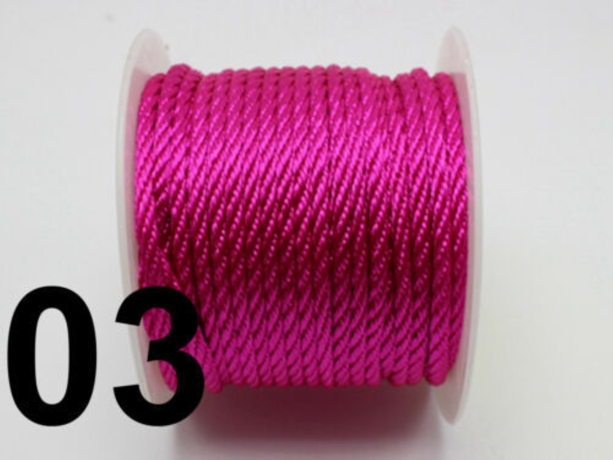 32.8 Feets 2mm Nylon String Chinese Satin Silk Braided Cord Love