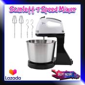 Scarlett Beater Blender: High-Speed Electric Hand Mixer for Baking