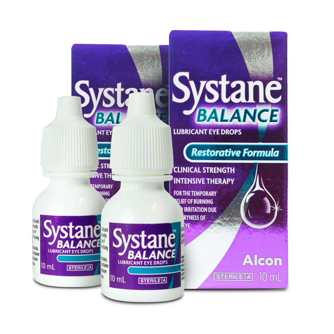 Alcon Systane Balance Lubricant Eye Drops 10Ml 2 boxes with 2 bottles ...