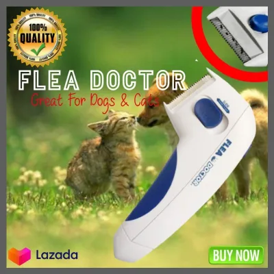 Professional Flea Electric Flea Comb Head Lice Removal Flea Controller Killer Electric Comb Great Doctor For Dogs Cats Pet Flea Doctor Electric Comb