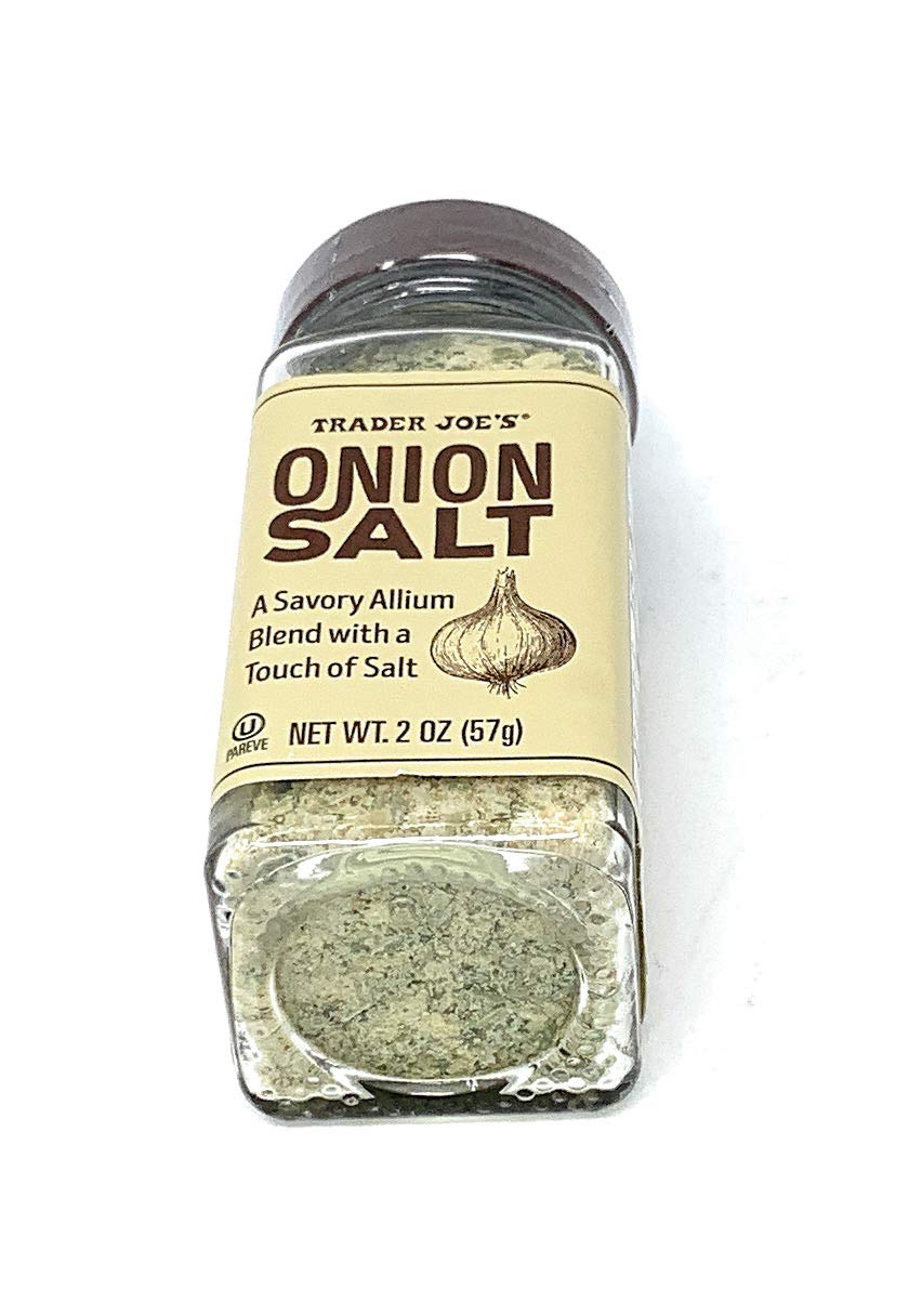 🔥 TWO-PACK Trader Joe's Onion Salt Seasoning Blend (Spice) 2.0 oz 🔥