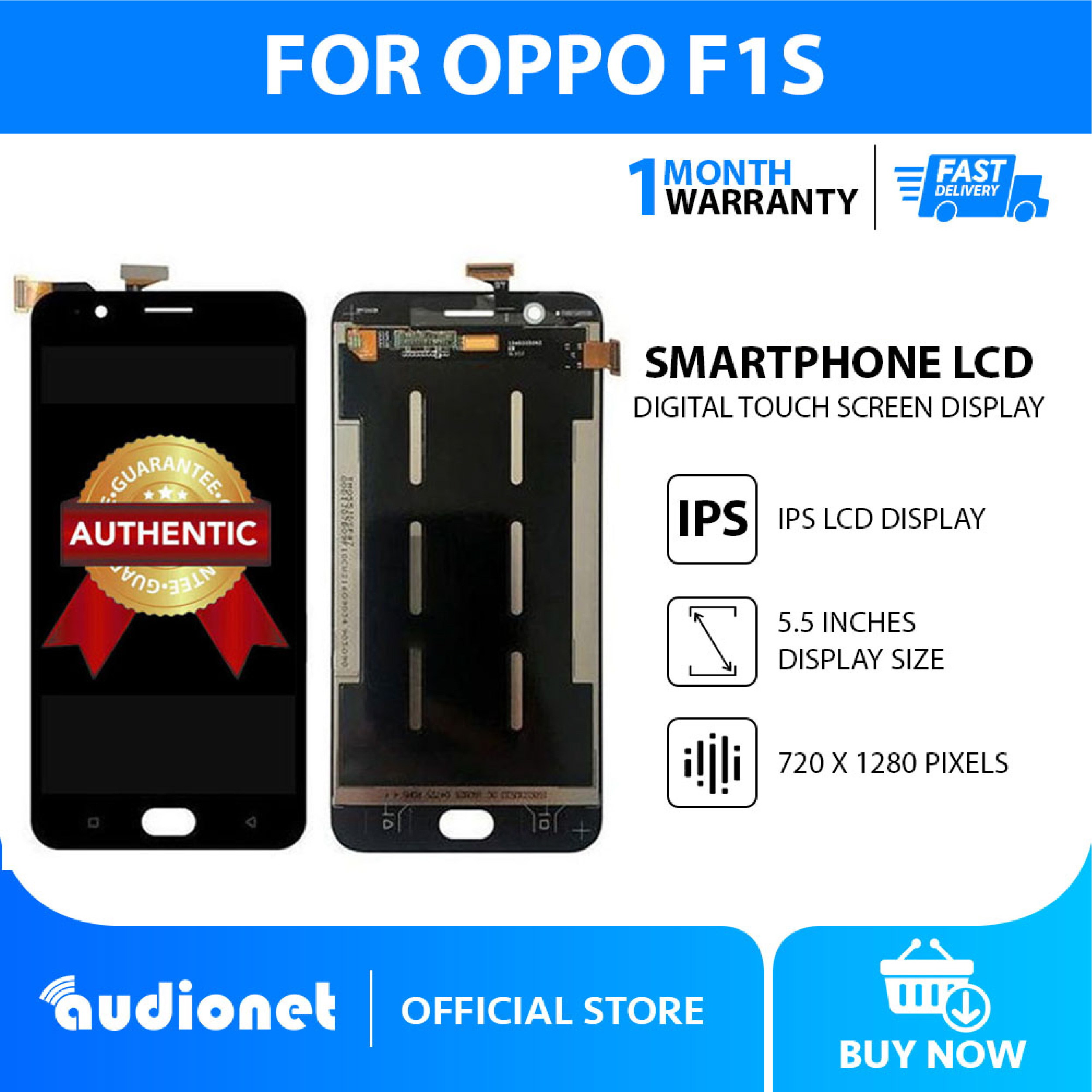 oppo f1s lcd with frame