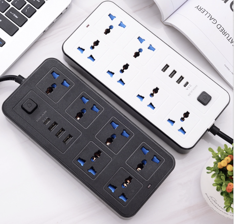 Boxing Vm 3 USB Outlet Socket Port Power Socket Extension Cord ...