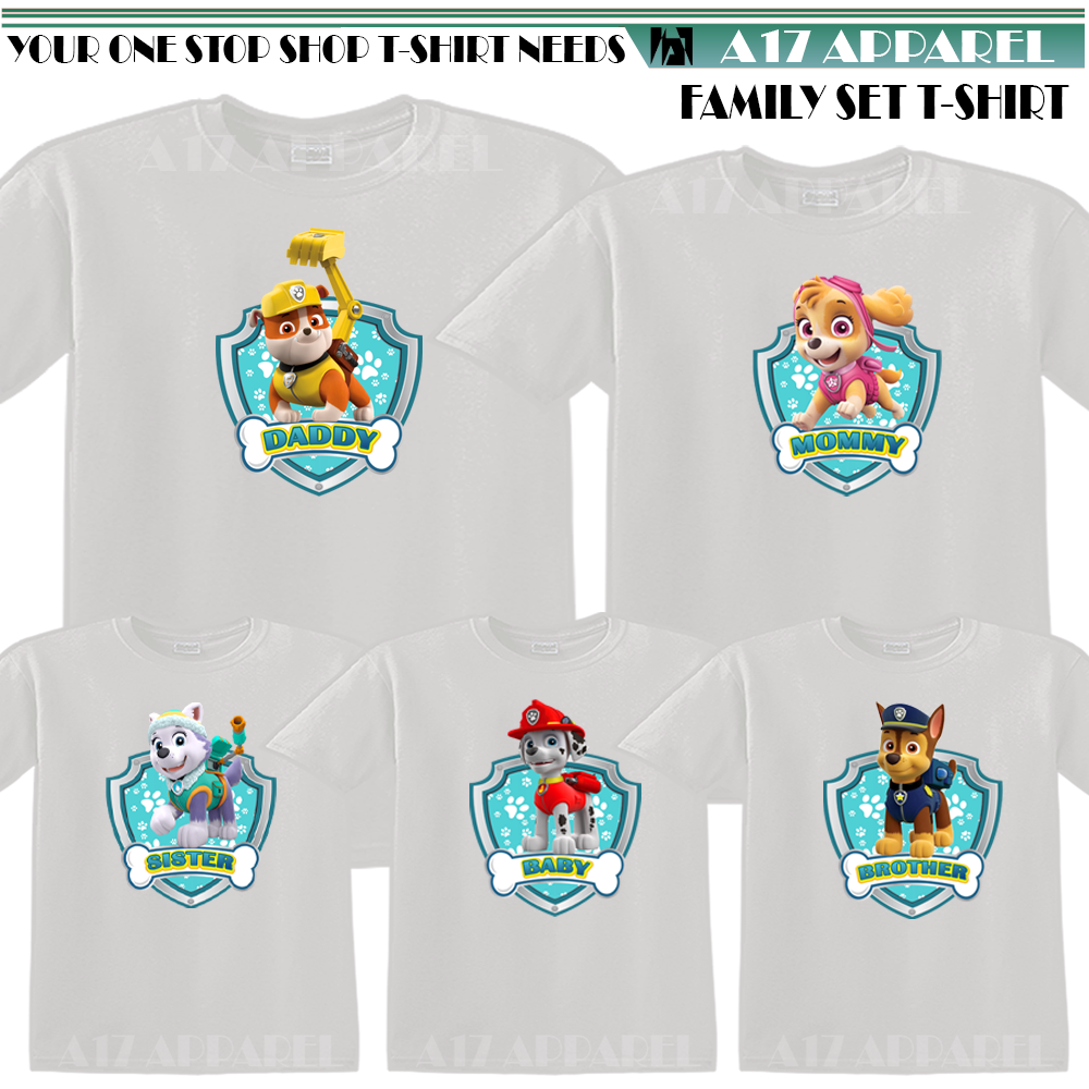 paw patrol t shirt design