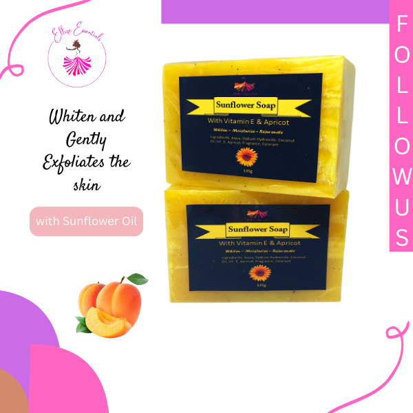 Sunflower oil Soap with Apricot AntiAging,Whitening, Protect from sun damage Lazada PH