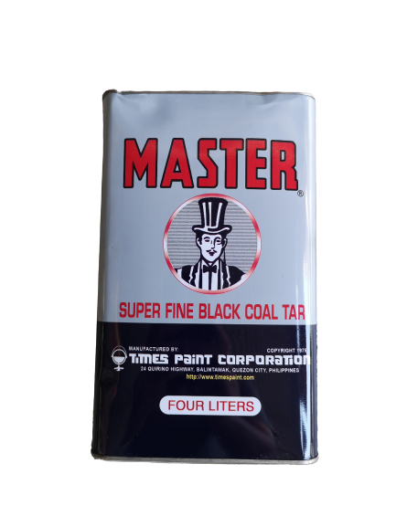 Master Super Fine Black Coal Tar 1 Gallon | Lazada PH