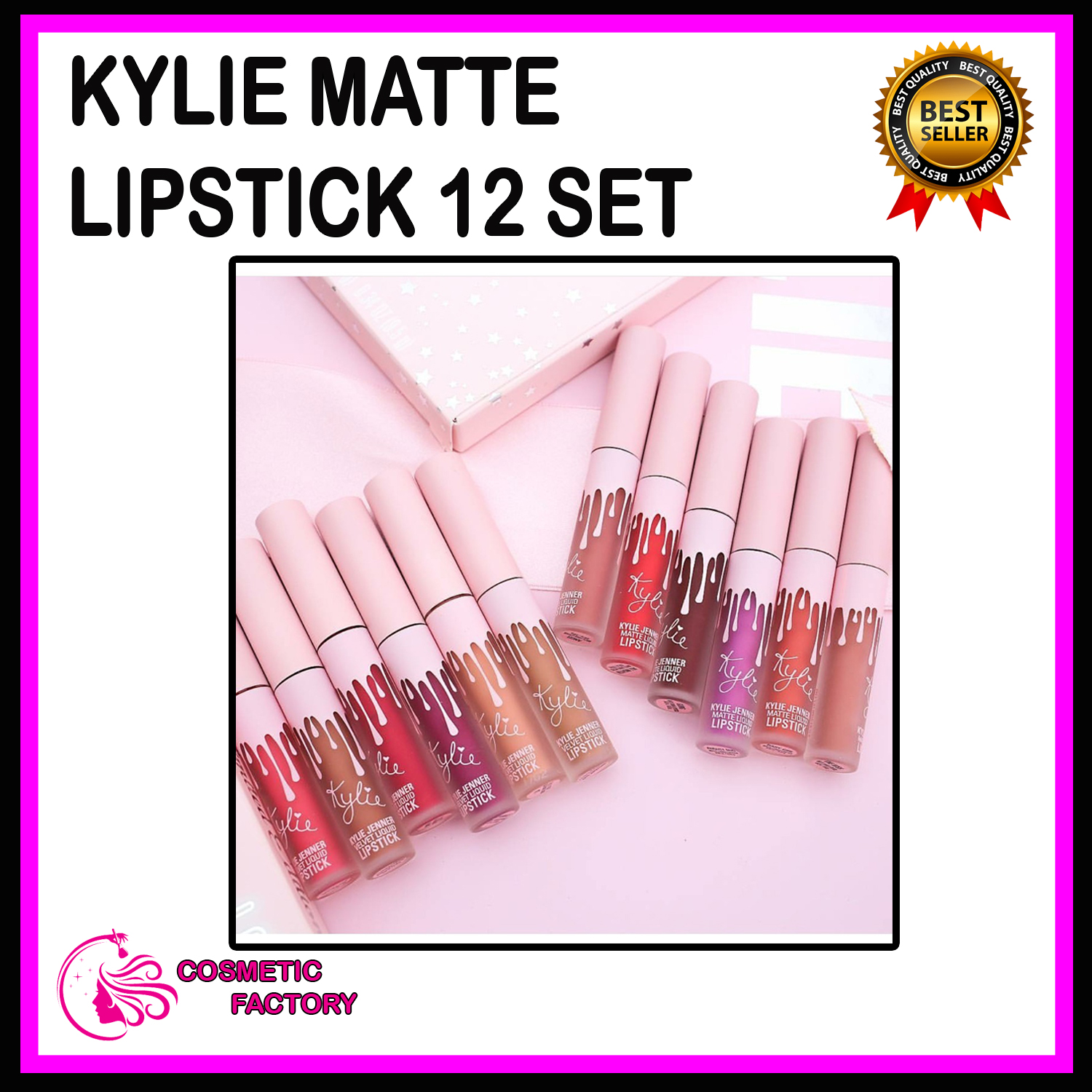 kylie lipstick set of 12