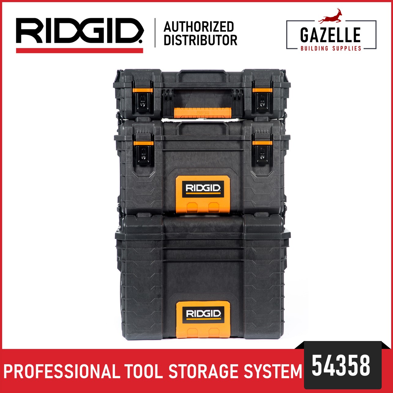 Ridgid 3 Tier Professional Tool Storage System | Lazada PH